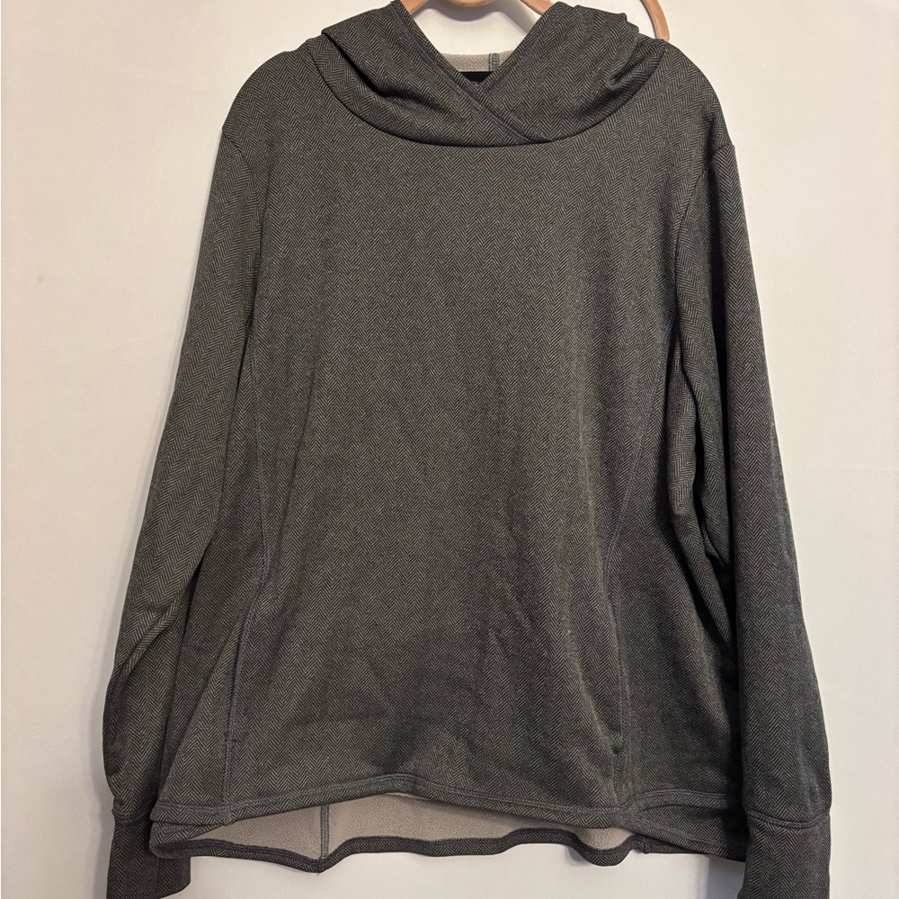 Champion Women's Gray Hoodie Sweatshirt